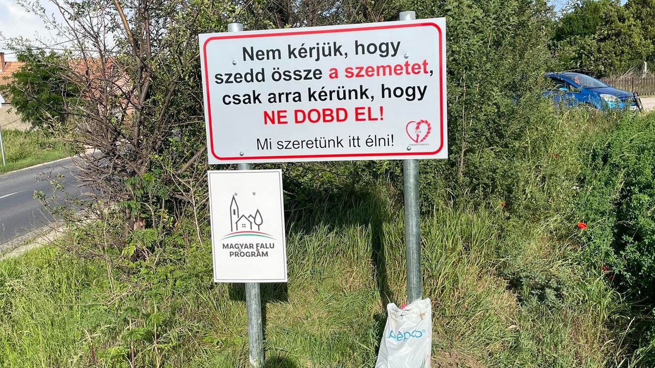 FEOL Figyelemfelhívó táblákkal tántorítják el az illegális