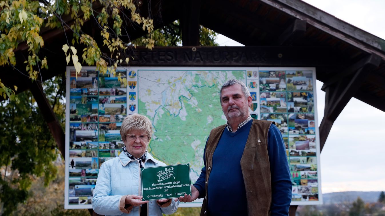 Gánt lenyűgöző természeti értékei is plakettre kerültek