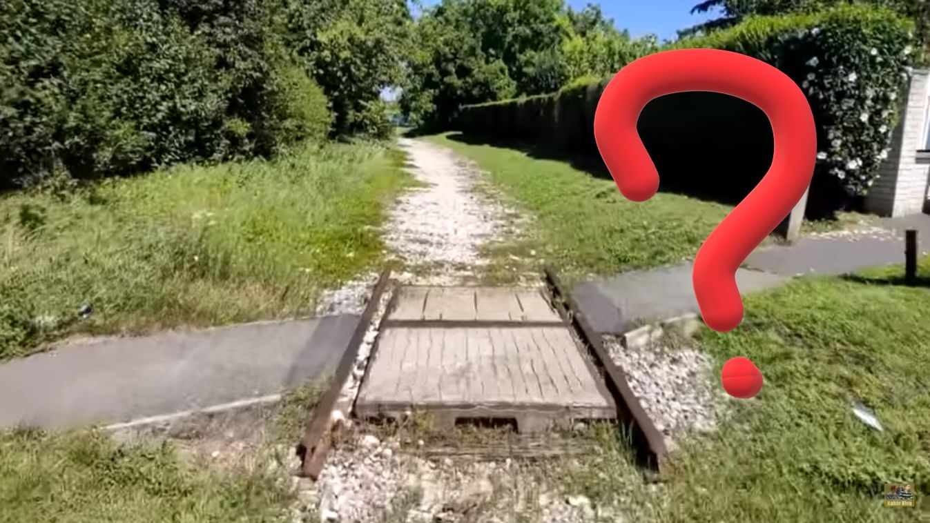 Gorcső alá vette a fehérvári maradványokat az eltűnt sínek nyomában járó Kuhár Bence