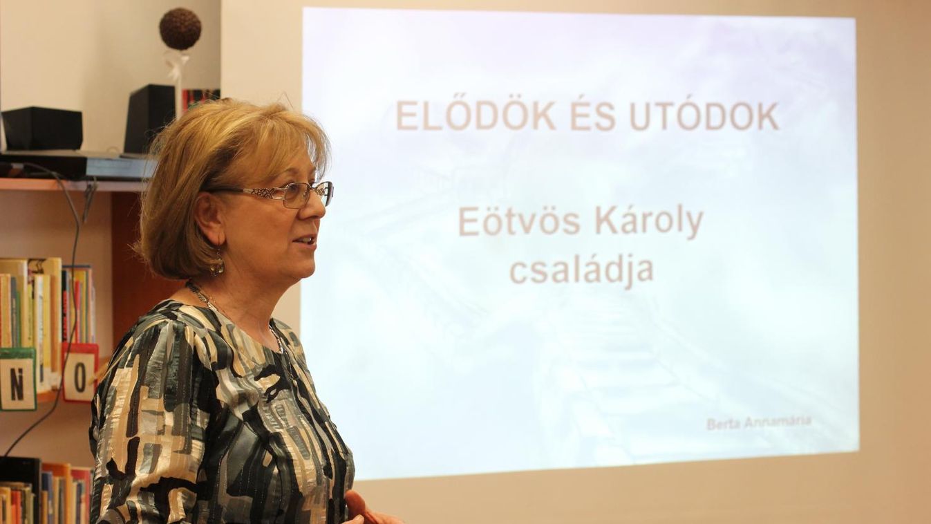 Berta Annamária hosszú ideje kutatja már az Eötvös család történelmét