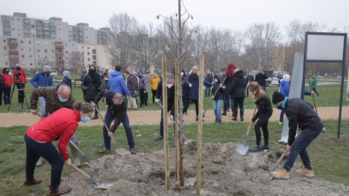 A megyeszékhely új sétányát avatták a Palotavárosi Tavaknál