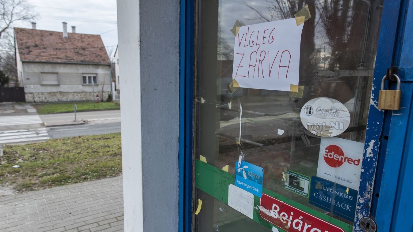 Még nem tudni, hogy pékség vagy lakás lesz a bezárt kisboltból