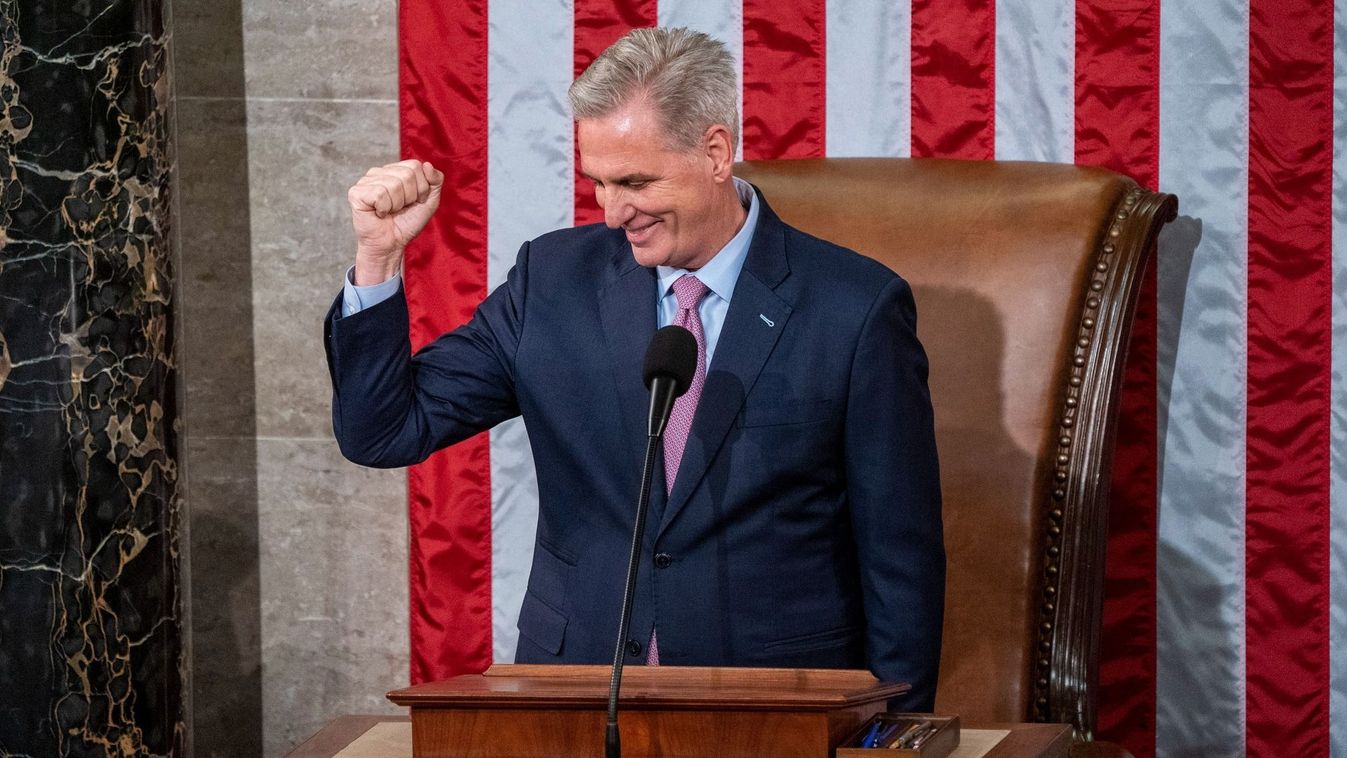 Kevin McCarthy lett az amerikai képviselőház új elnöke
