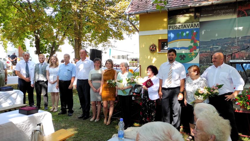 Numerous awards were presented to Pusztavamon on the occasion of August 20