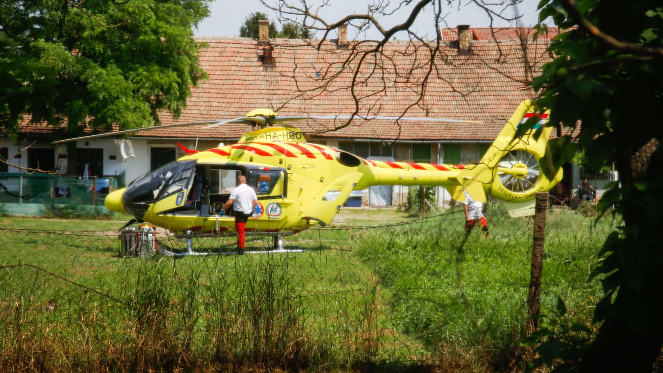 Benzint locsolt a tűzre, megsérült a baracsi férfi