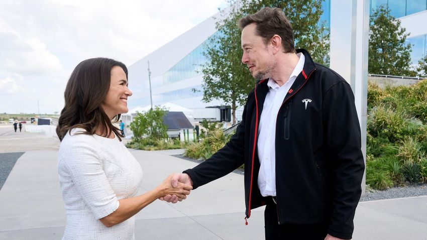 Katalin Novák met Elon Musk in Texas
