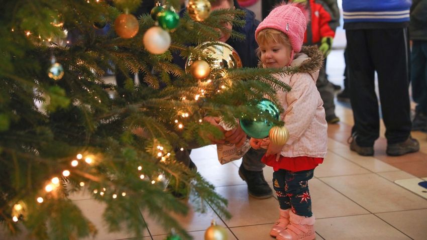 Vármegye’s Christmas tree – where the festive decorations tell a story