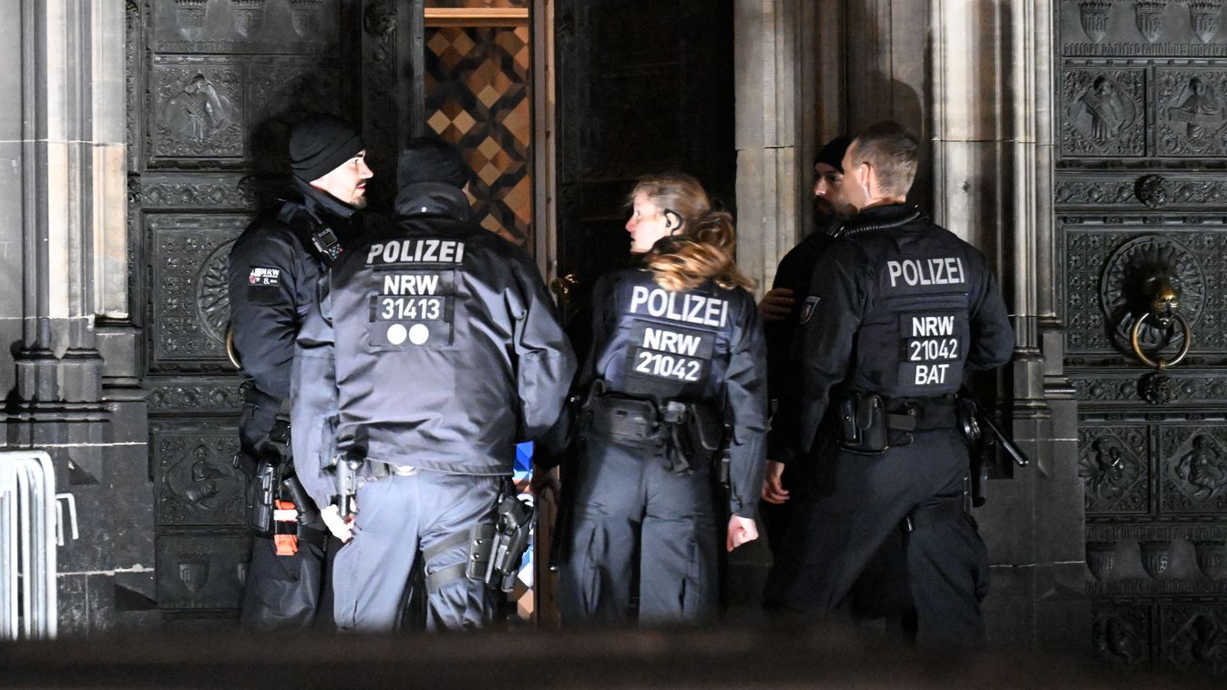 További három gyanúsítottat vettek őrizetbe a kölni dóm elleni iszlamista terrorfenyegetés ügyében