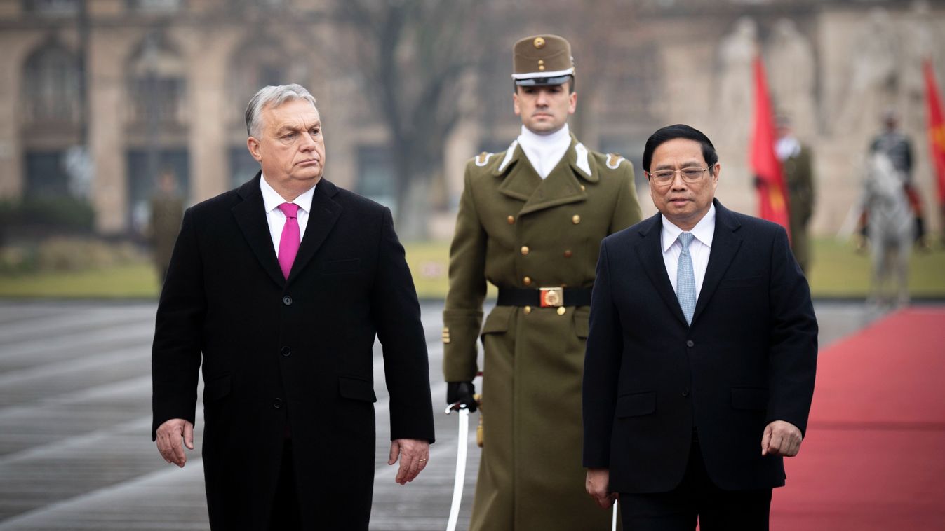 Orbán Viktor Vietnám kormányfőjét fogadta