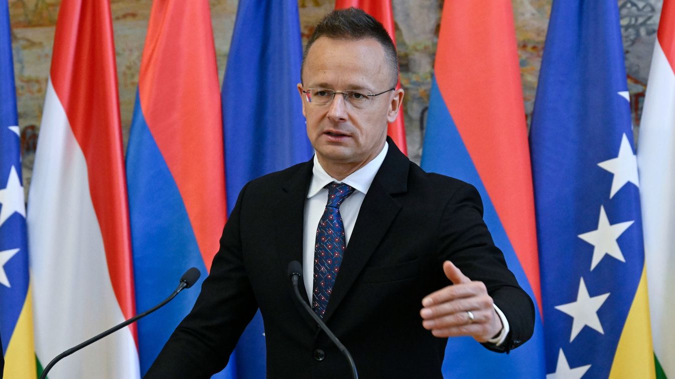 Szijjártó: be kell fejezni a felesleges feszültségkeltést Bosznia-Hercegovinában (videó)