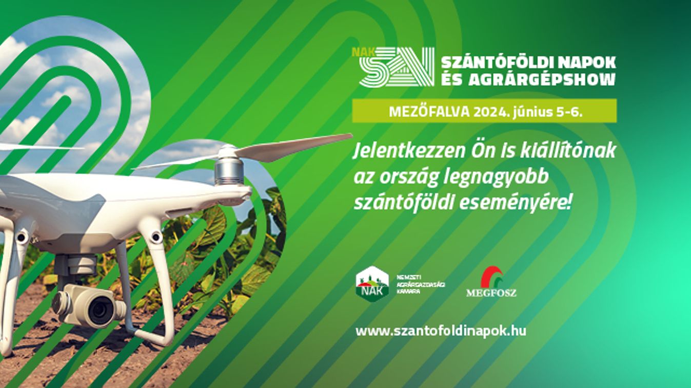 Kiállítók jelentkezését várja a NAK Szántóföldi Napok és Agrárgépshow!