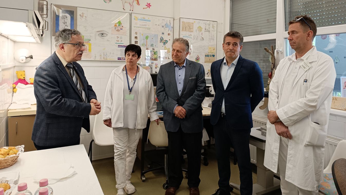 Újabb támogatást kapott a Szent György Kórház, ezúttal a gyermek szemészet