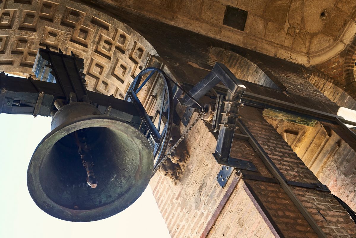 View,Of,The,Bells,From,Interior,Of,Towerbell