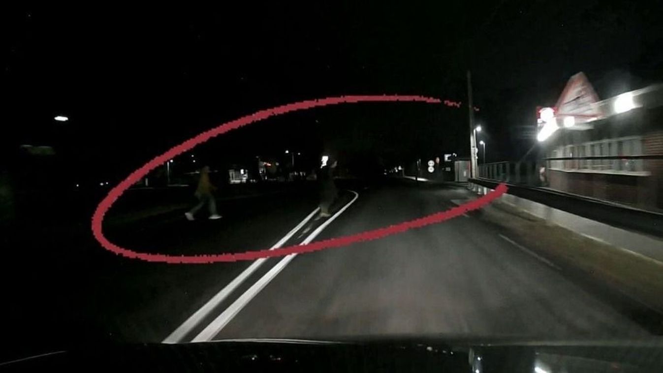 Centiken múlt a gyalogosok élete, ilyen mázlit ritkán látni (videó)