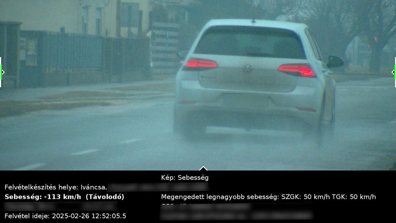 Rövid időn belül négyszer mérték be a sofőrt, 450 ezer forintja bánta!