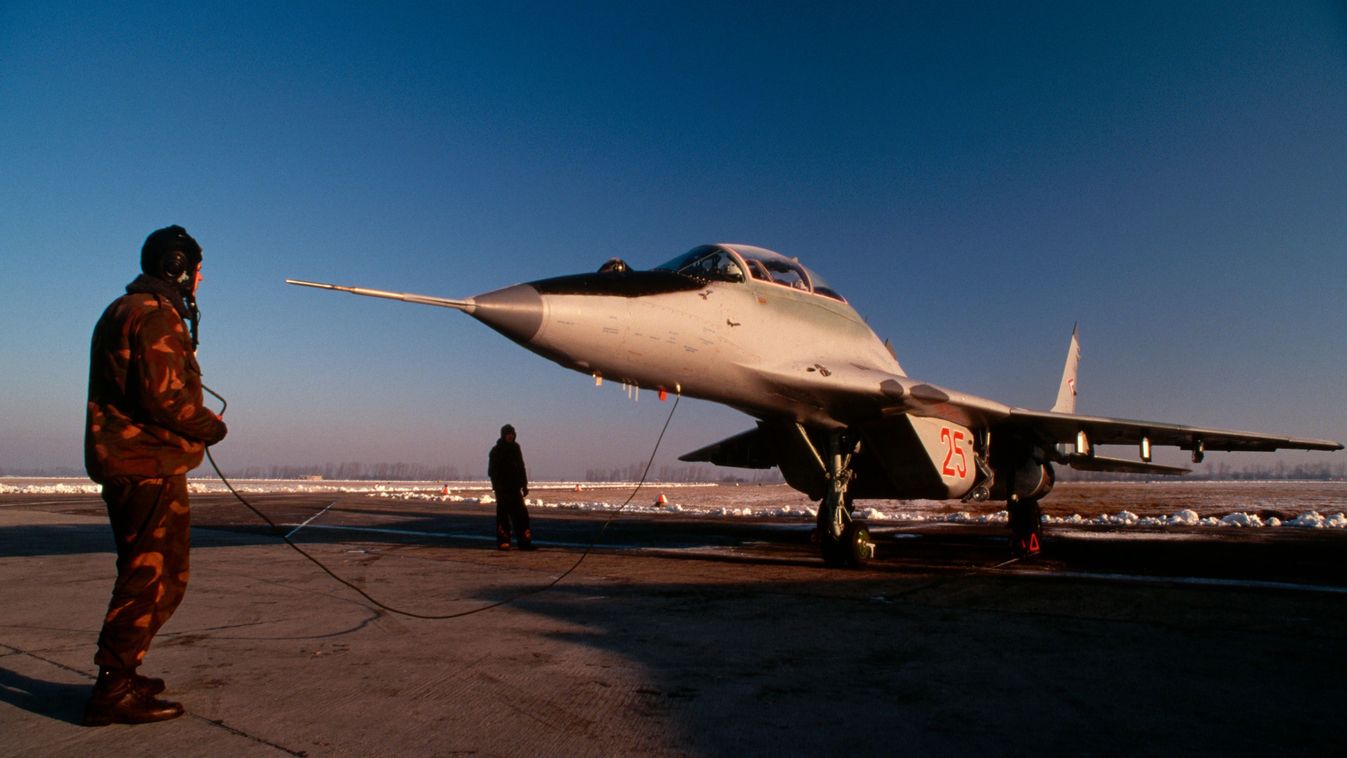 MIG-29: rendkívül veszélyes manővert hajtott végre egy magyar pilóta