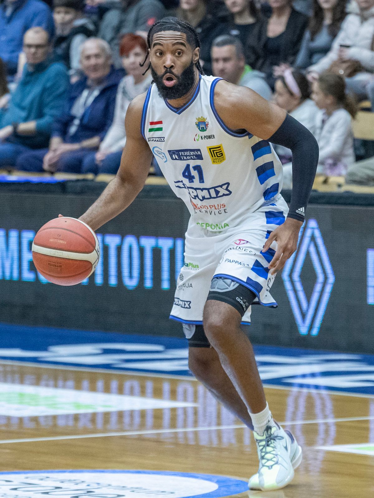 Jeriah Horne az őszi mérkőzésen rengeteget tett hozzá az Alba Fehérvár győzelméhez