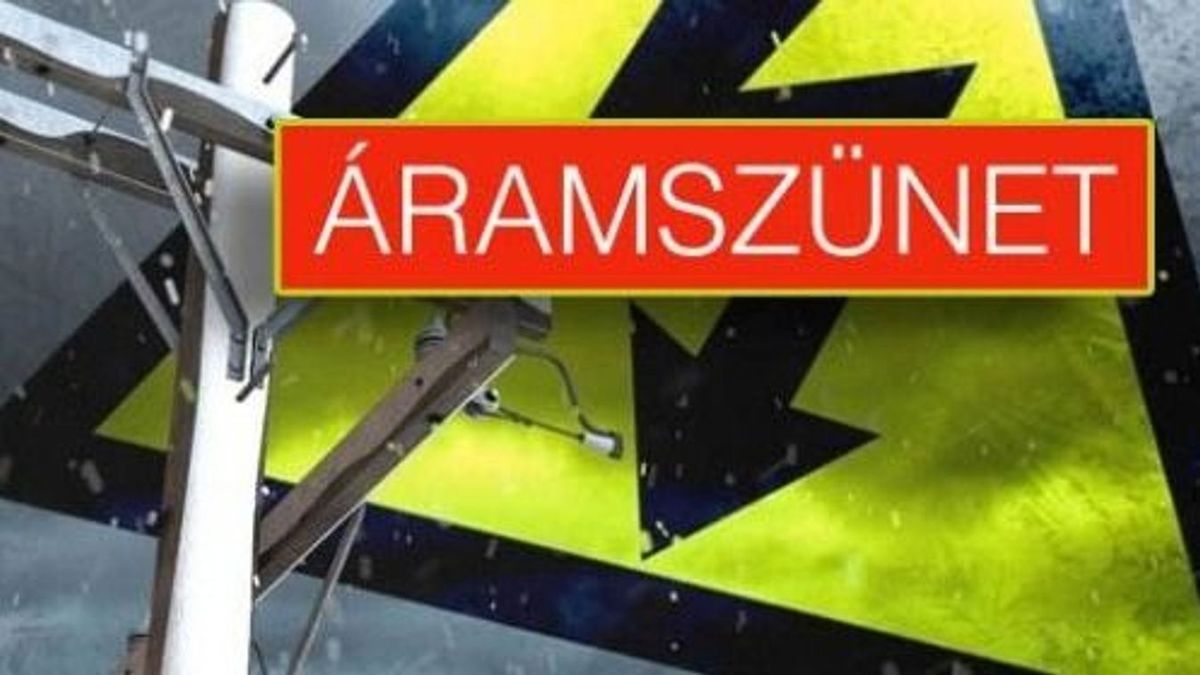 Áramszünet lesz jövő héten több település utcájában