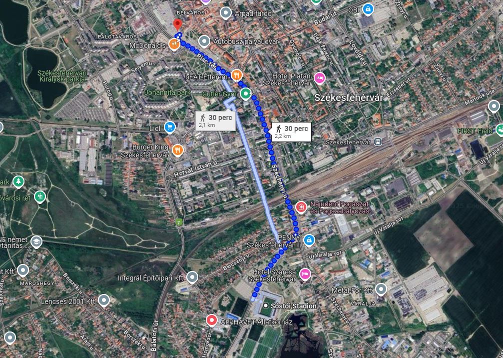 Hatalmas derbire és hangulatra van kilátás Székesfehérváron. A rendőrség kiadta, milyen korlátozásokra számíthatnak a közlekedők a mérkőzés miatt.