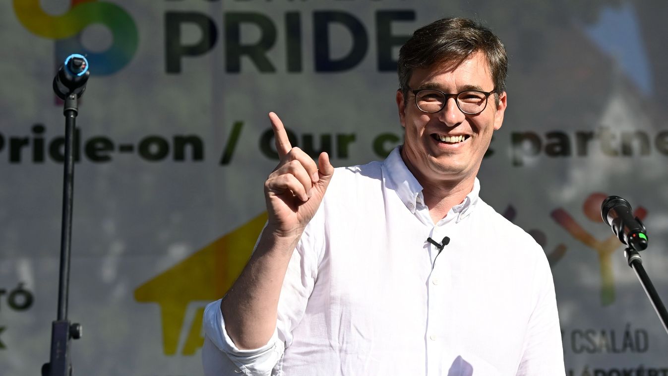 Karácsony Gergely: a szivárványos zászlónak a Városházán a helye