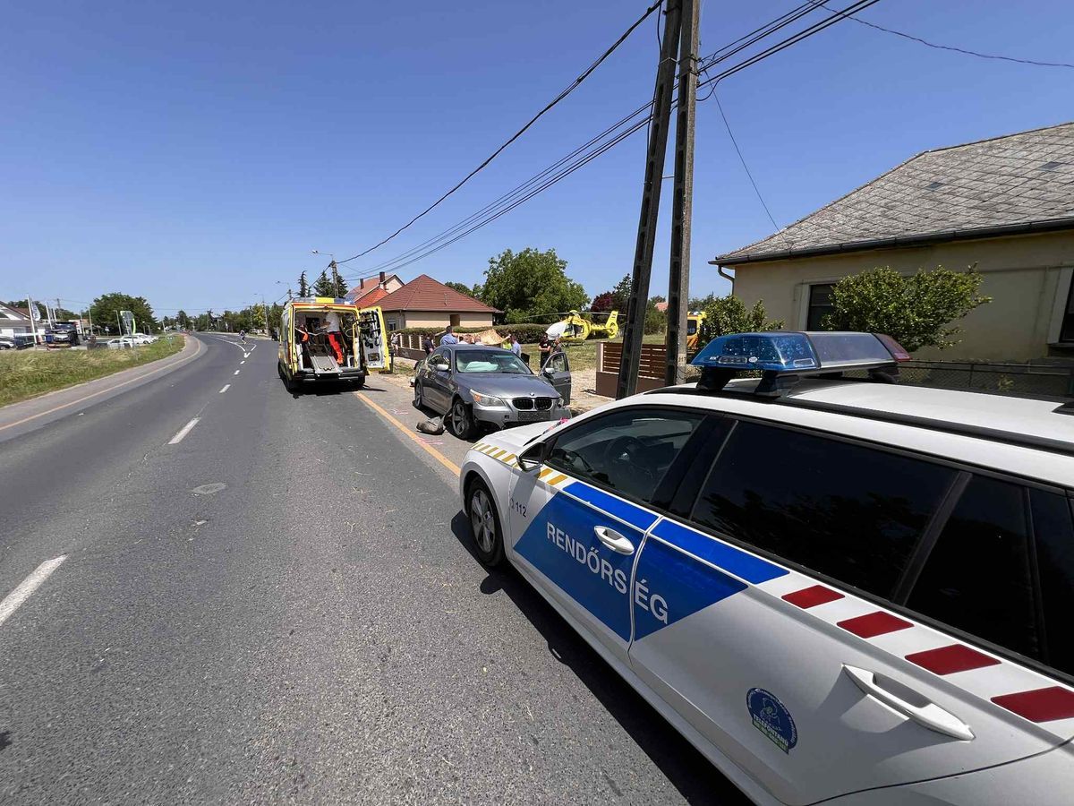 A sárbogárdi rendőrség munkatársa azonnal megkezdte az újraélesztést. Most megszólalt a drámai pillanatokról. Egy órán át küzdöttek a sofőr életéért.