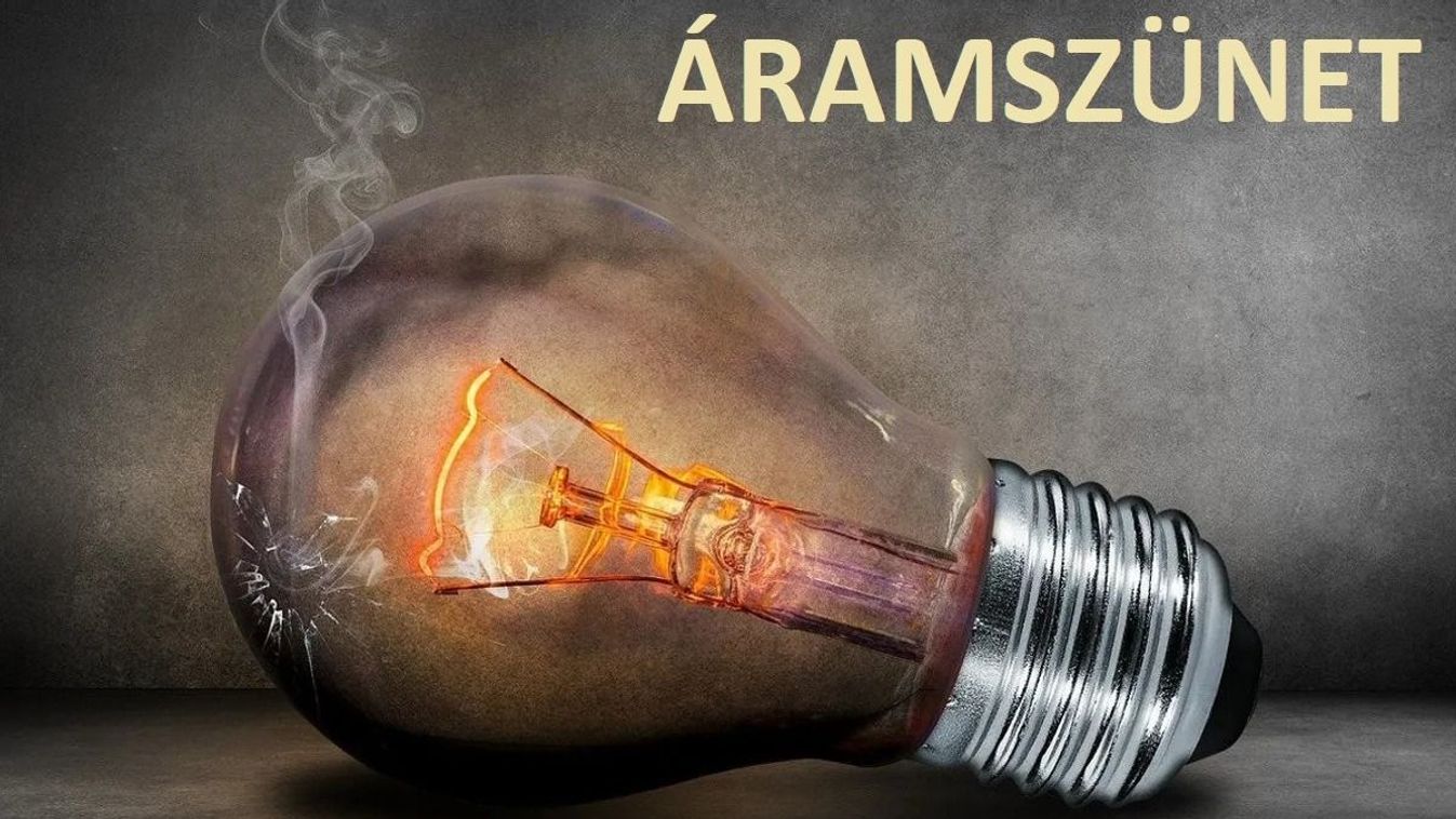 Előre tervezett áramszünetek lesznek a település több utcájában