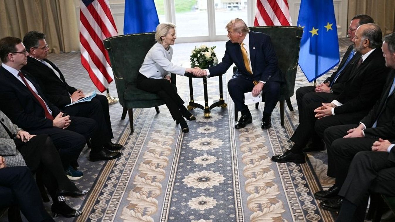 Von der Leyen abszurd ígéretet tett Trumpnak