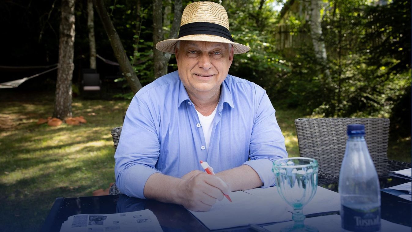 Szombati beszédére készül Orbán Viktor