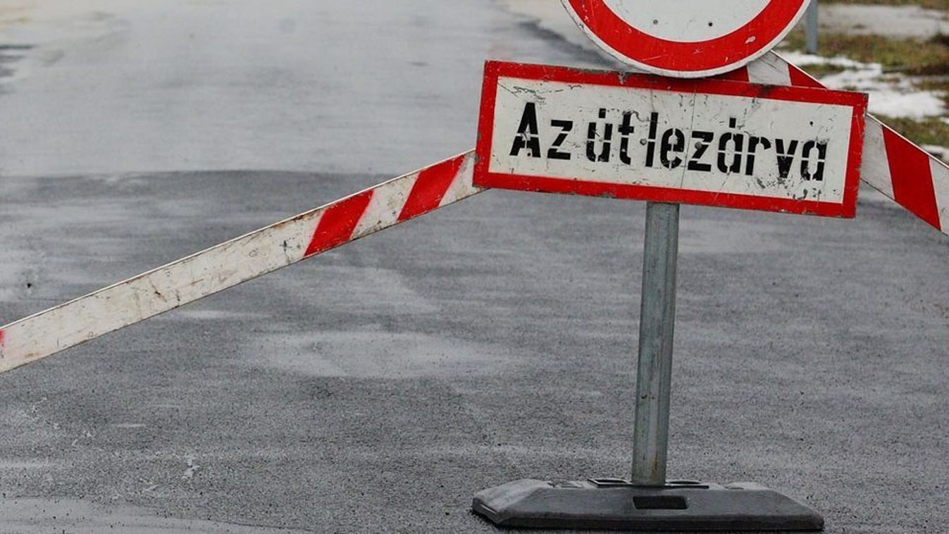 Fontos forgalmi változás, ideiglenes útlezárás szerdán