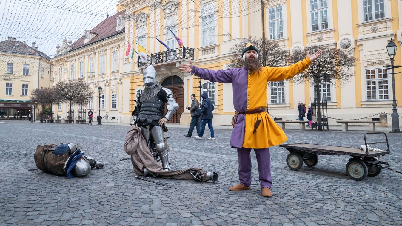 Harci jelenetek a belváros szívében (galéria)