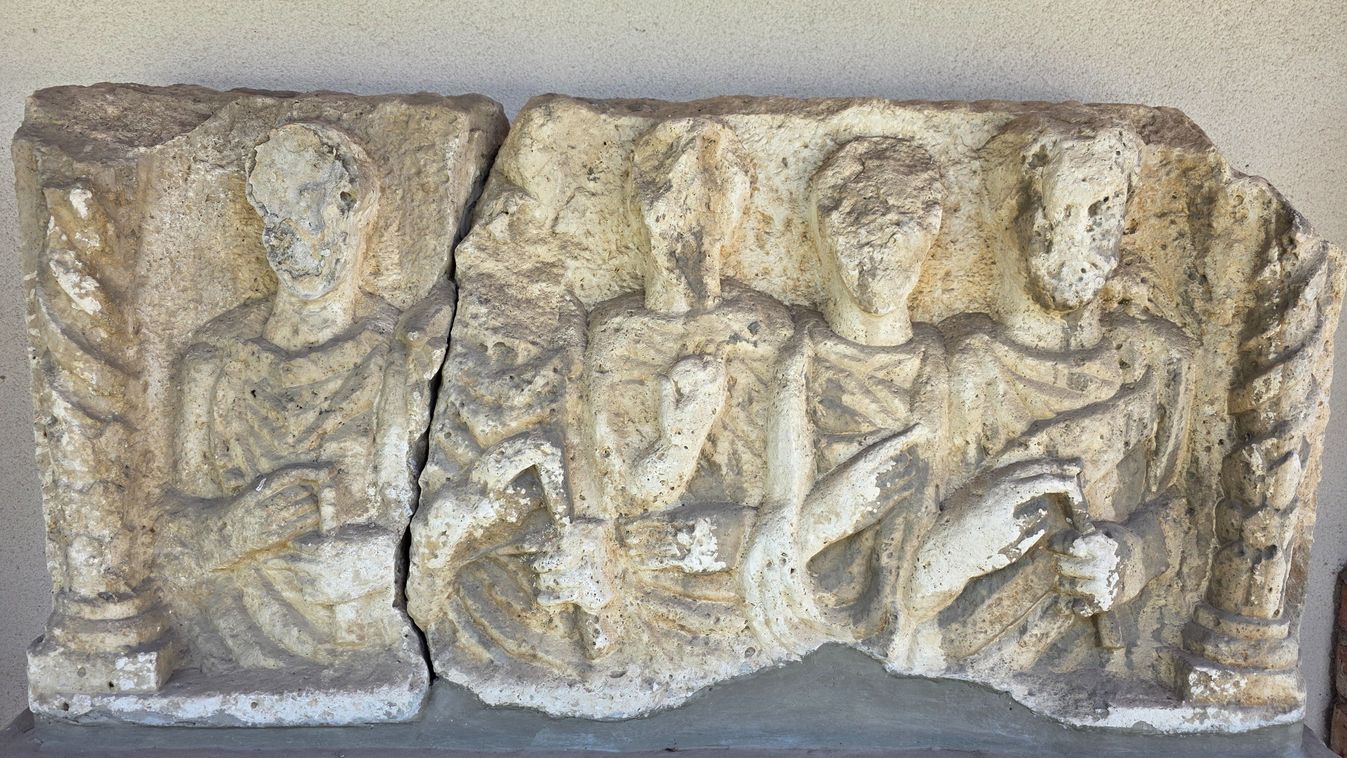 Római sírkőtöredéket juttatott vissza a rendőrség a Szent István Király...