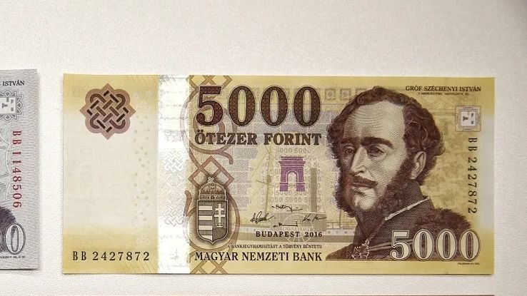 Új 5000 forintos kerül forgalomba, mutatjuk, hogy néz ki (fotó)