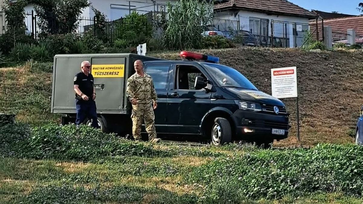 Robbanótest került elő a víz mélyéről Ercsinél – Erre figyelmeztet a hatóság