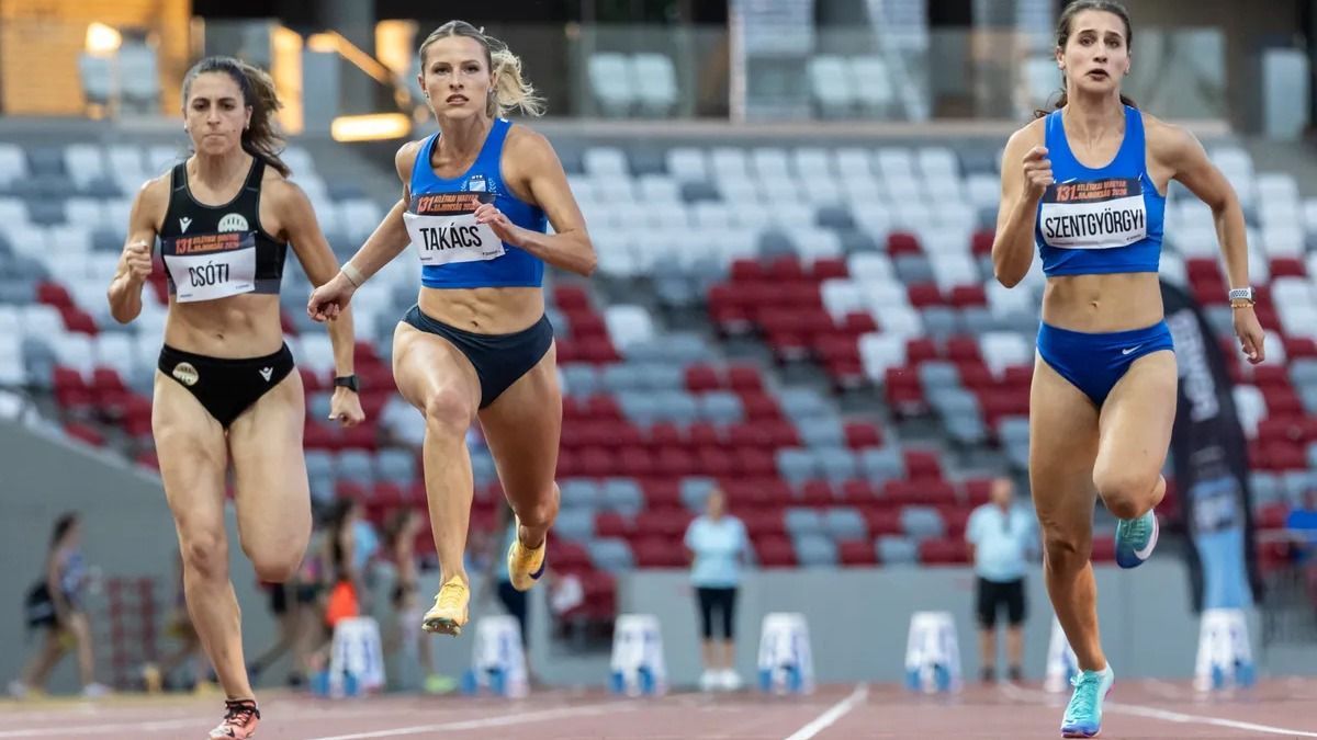 Ötödször duplázott az országos bajnokságon a móri sprinter