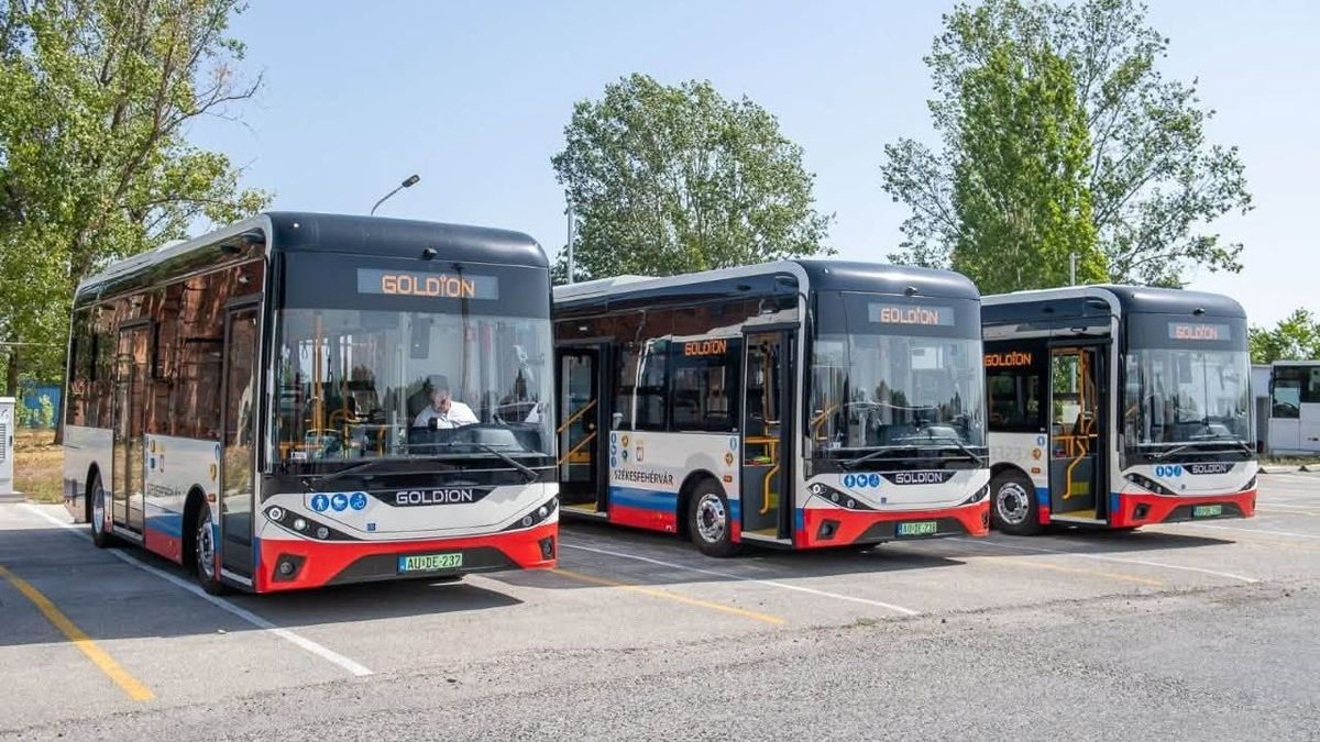 Megérkezett a három új elektromos midibusz Székesfehérvárra – már azt is tudni, hol közlekedhetnek
