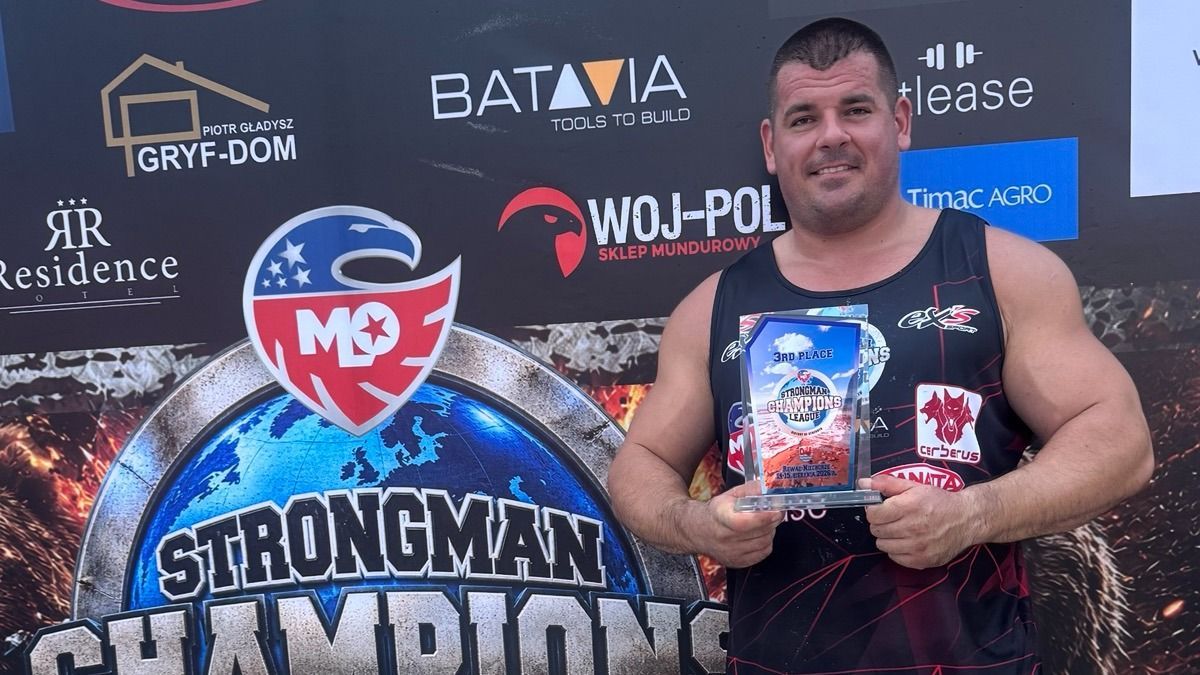 Juhász Péter bronzérmes lett a lengyelországi Strongman Champions League állomáson