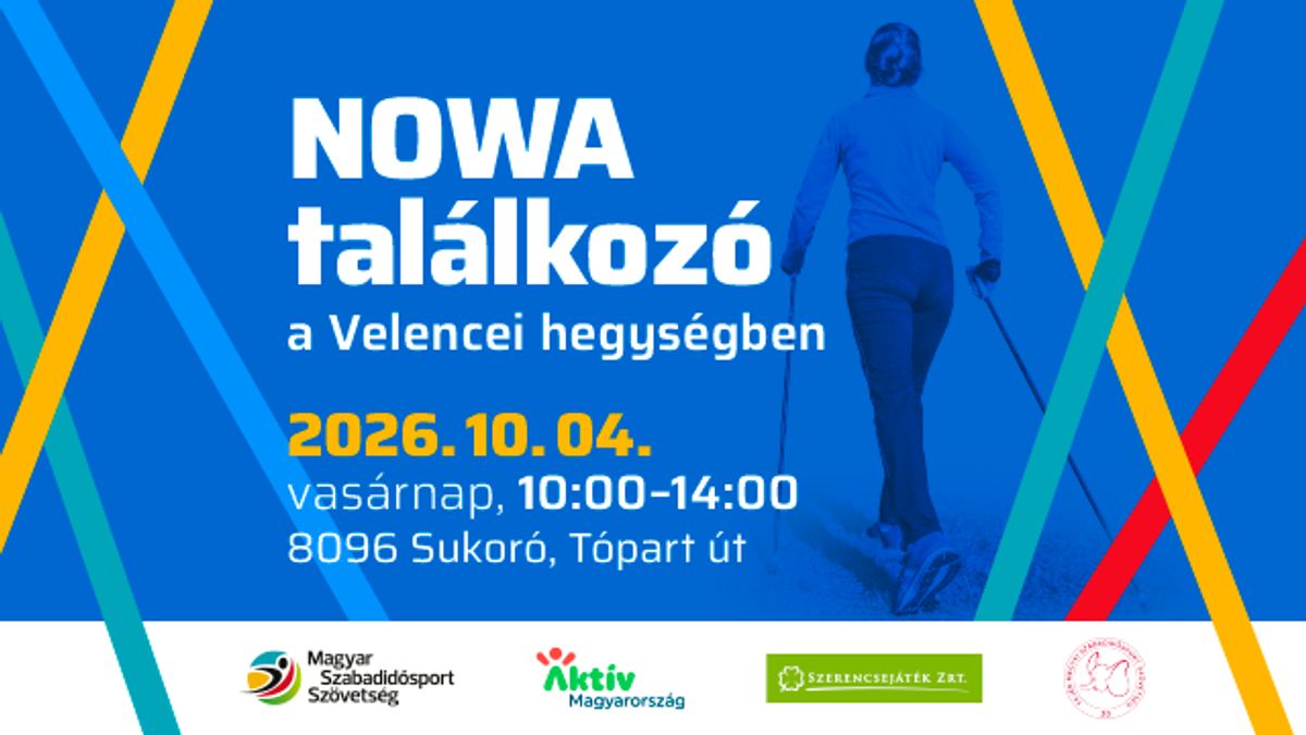 Természetjárás, közösségi élmény, nordic walking Sukorón és a Velencei hegységben