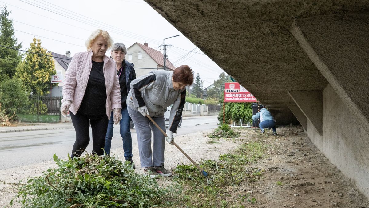 Eső ide vagy oda, a Székesfehérvári Nosztalgia Klub Egyesület ismét akcióba lépett (galéria)
