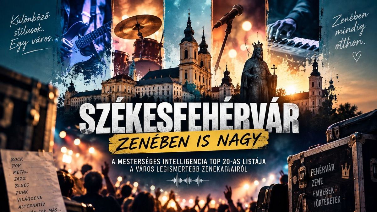Melyik a legfontosabb fehérvári zenekar? – A lista, amire talán nem is gondoltunk volna (videó)