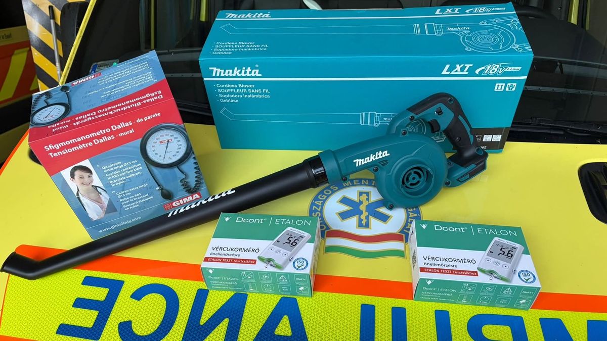 Több mint 52 ezer forintos fejlesztés segíti az enyingi mentők munkáját