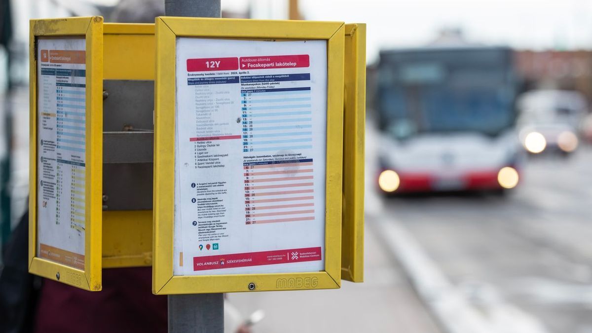 Megint hozzányúlhatnak a fehérvári buszmenetrendhez – már gyűjtik a lakossági észrevételeket